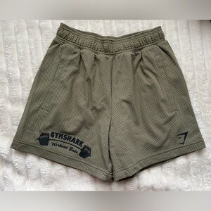 Gymshark Khaki Men's Athletic Shorts